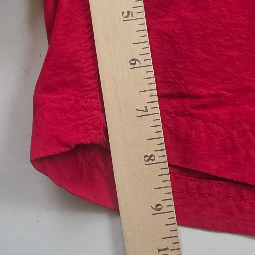 Polo Sport Ralph Lauren Swim Trunks Mens Medium Red Vintage Nylon Cargo Shorts